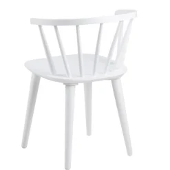 Esszimmerstuhl Ida - 51x51x75cm - Gummiholz - weiß