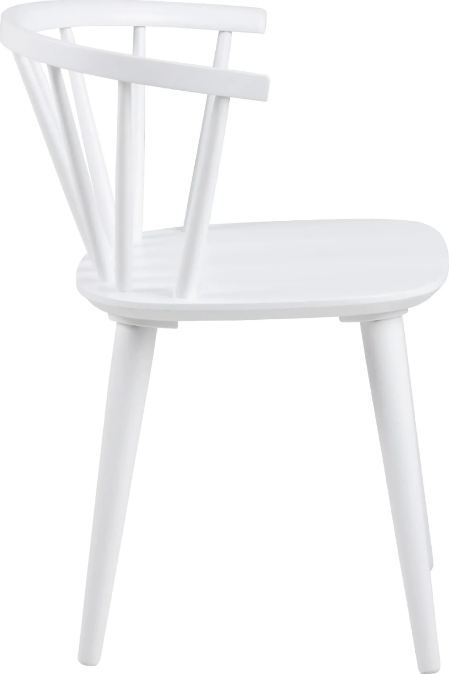 Esszimmerstuhl Ida - 51x51x75cm - Gummiholz - weiß