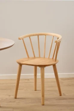 Esszimmerstuhl Ida - 51x51x75cm - Gummiholz