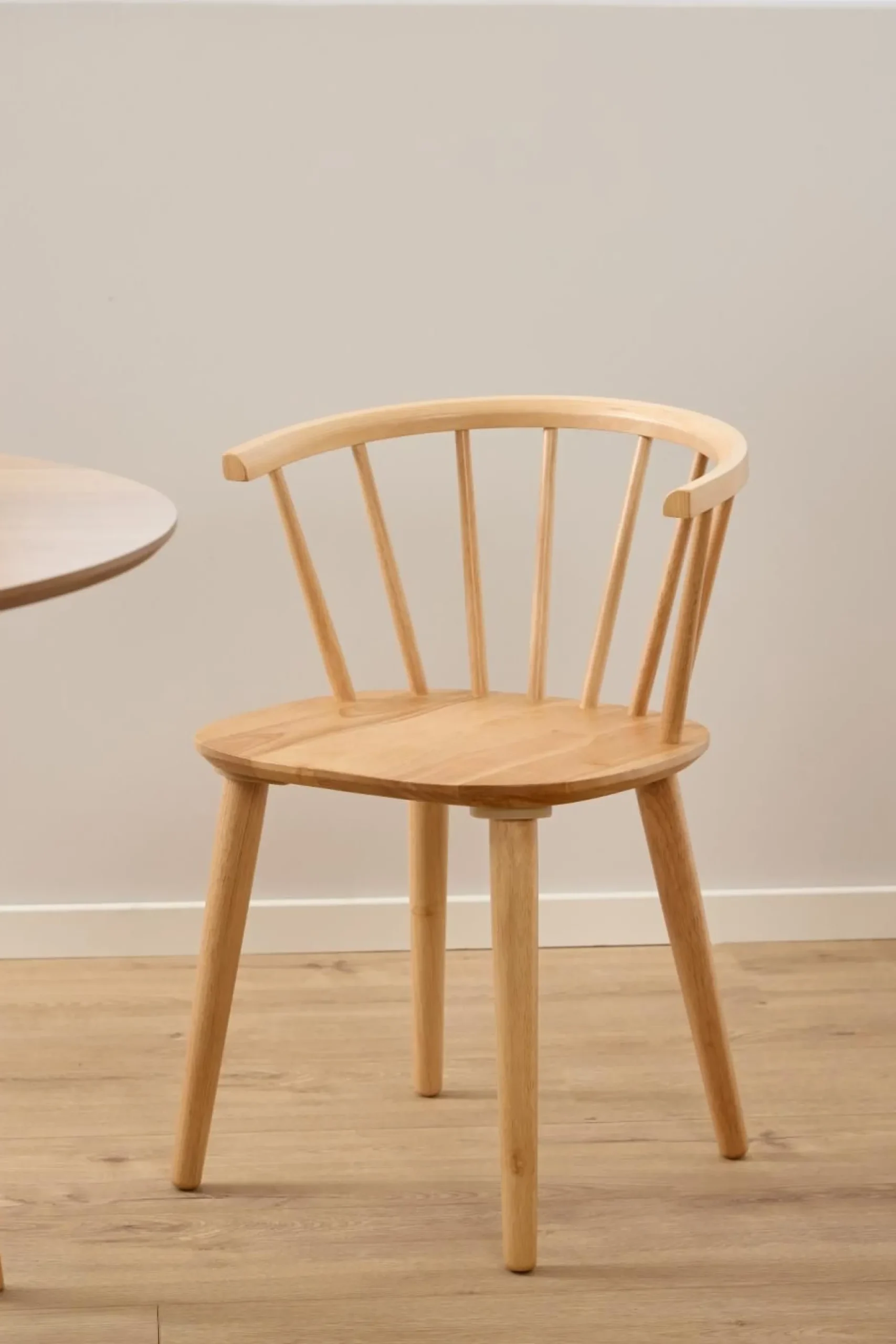 Esszimmerstuhl Ida - 51x51x75cm - Gummiholz