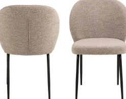 Esszimmerstuhl Patricia - 59x47x82 cm - Monza/beige