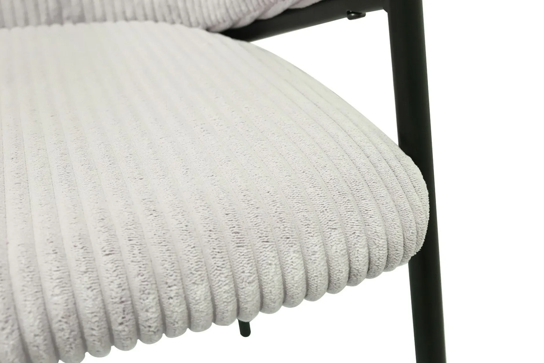 Esszimmerstuhl Seagall | 54 x 62 x 78 cm | Corduroy Hellgrau Design