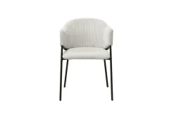 Esszimmerstuhl Seagall | 54 x 62 x 78 cm | Corduroy Hellgrau Design
