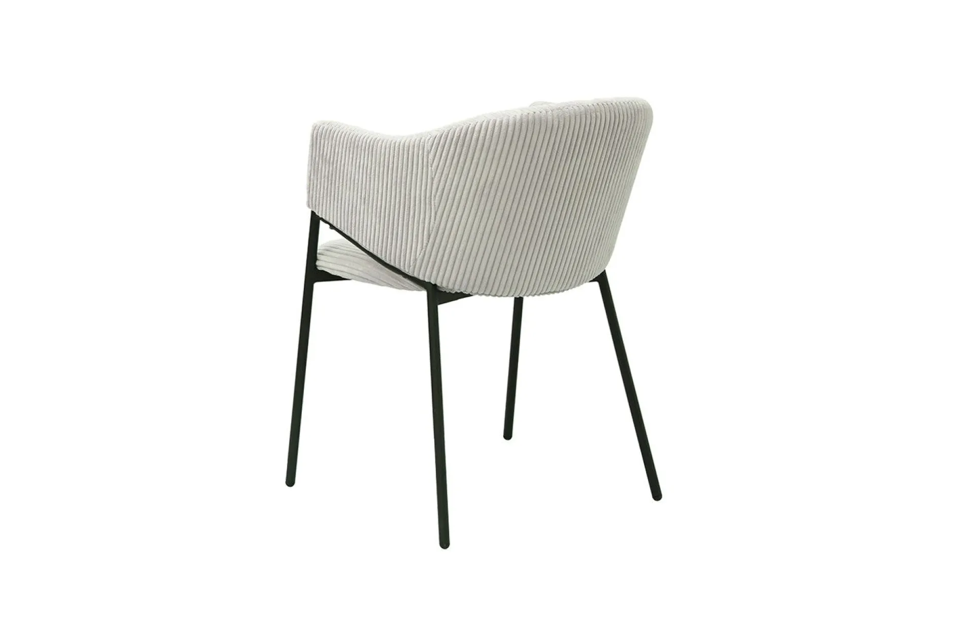 Esszimmerstuhl Seagall | 54 x 62 x 78 cm | Corduroy Hellgrau Design