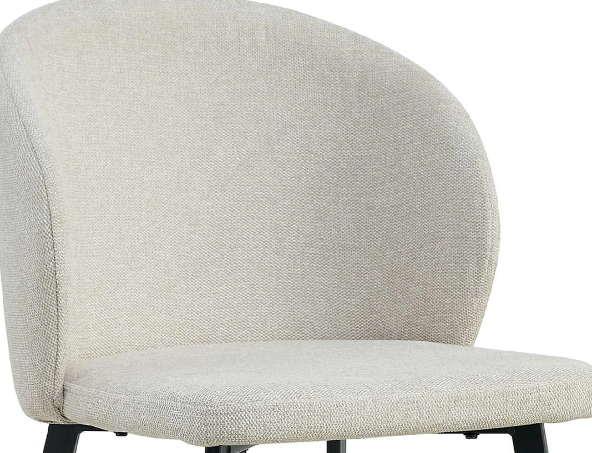 Esszimmerstuhl Tilly - 51x55x80cm - beige Stoff