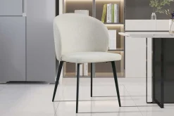 Esszimmerstuhl Tilly - 51x55x80cm - beige Stoff