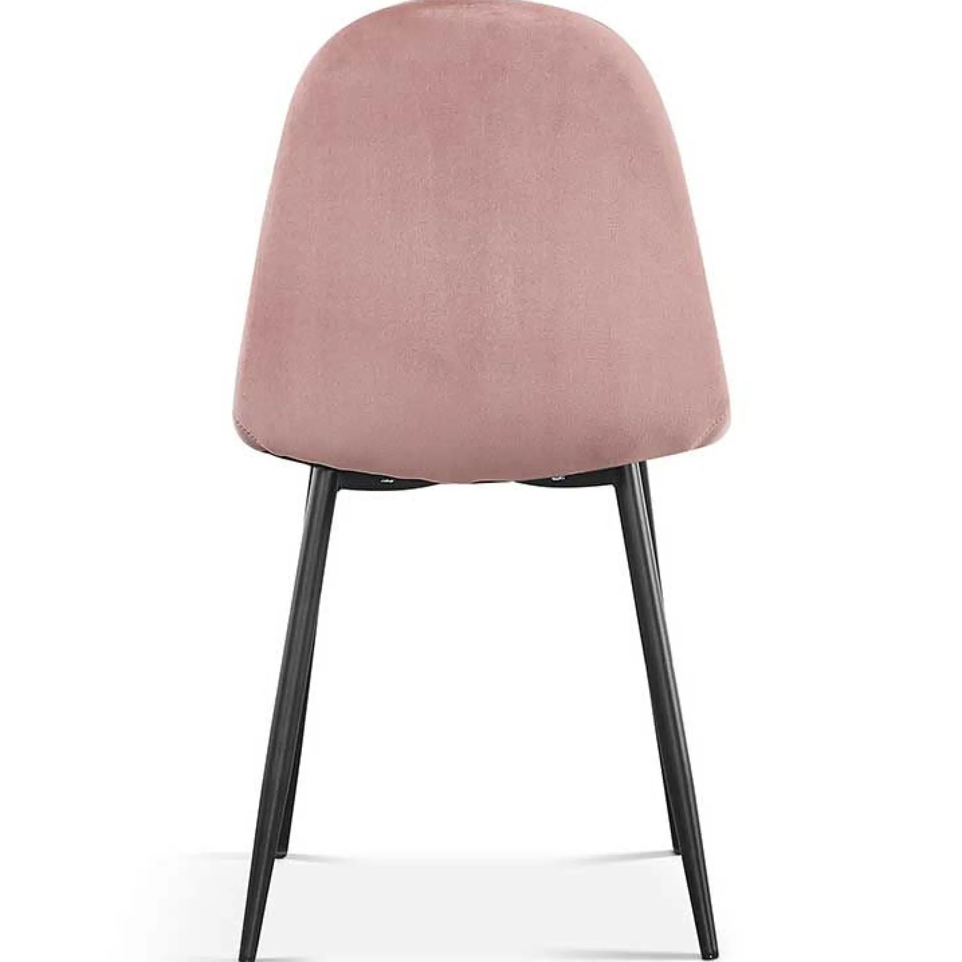 Esszimmerstuhl Valeska Samt - rosa