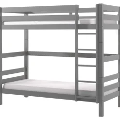 Etagenbett Claire hoch - grau