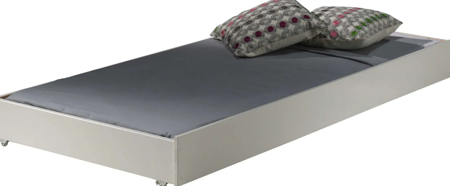 Etagenbett Claire hoch mit Bettkasten - weiß