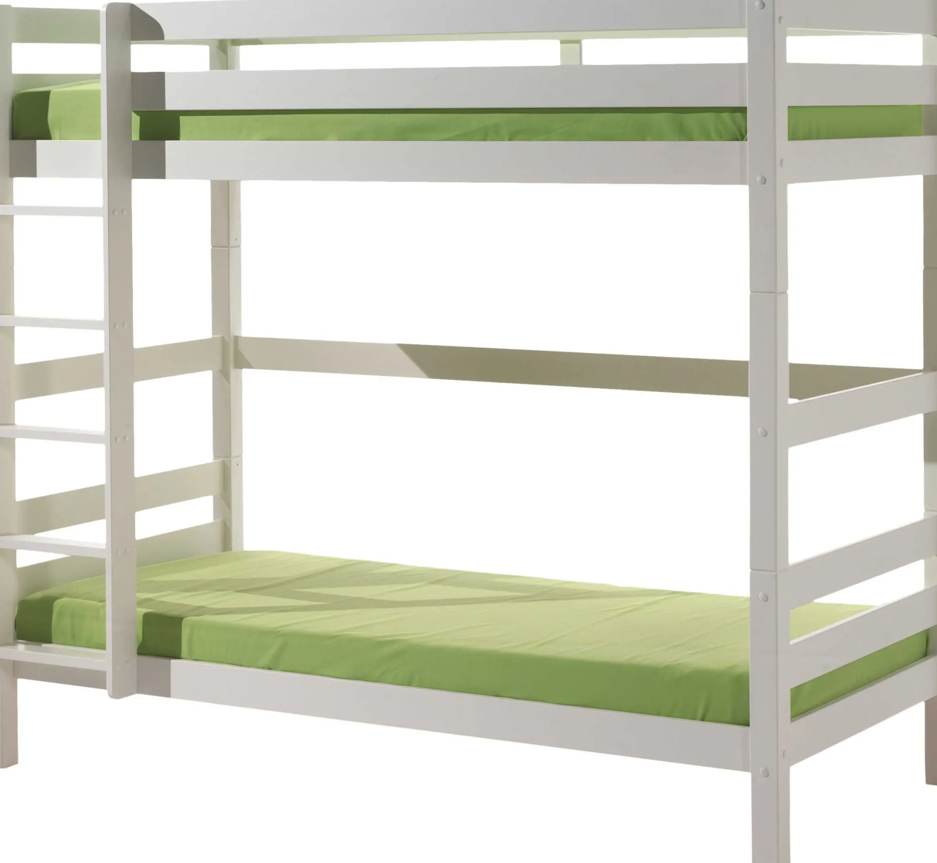 Etagenbett Claire mit Bettkästen Elise - weiß
