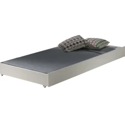 Etagenbett Claire niedrig mit Bettschublade - weiß