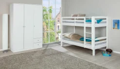 Etagenbett David 90x200 - white wash