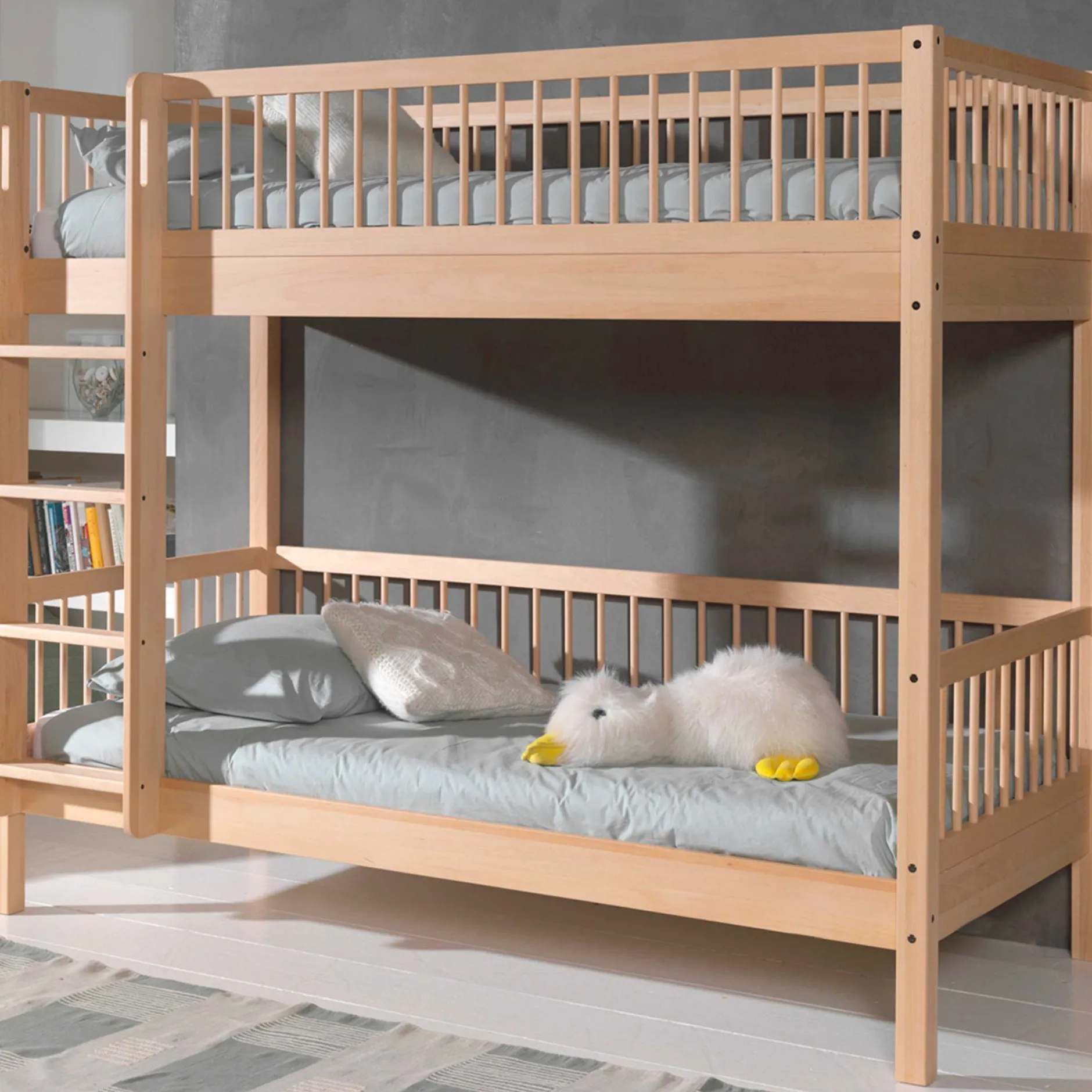 Etagenbett Forrest 90x200cm - Massivholz Buche