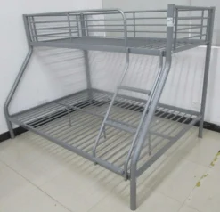 Etagenbett Nobi 3-Sitzer Metall - grau