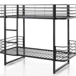 Etagenbett Oscar - 90x200cm - schwarz