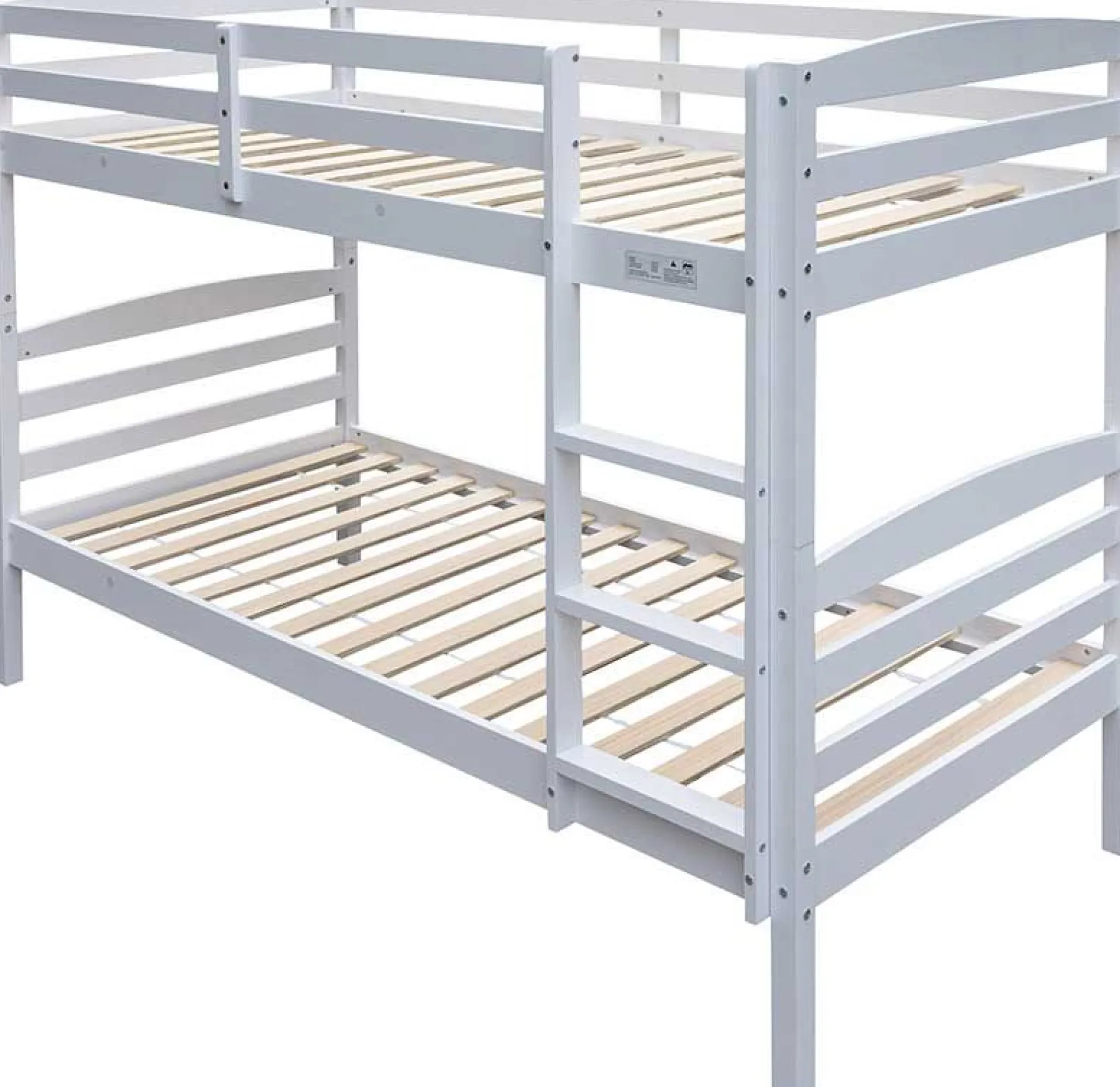 Etagenbett Roy 90x200 | teilbar | Kiefer weiß