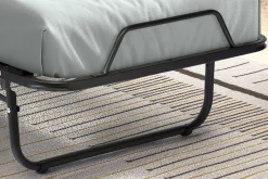Etagenbett Xenia 90x200 cm - inklusive Matratze - schwarz
