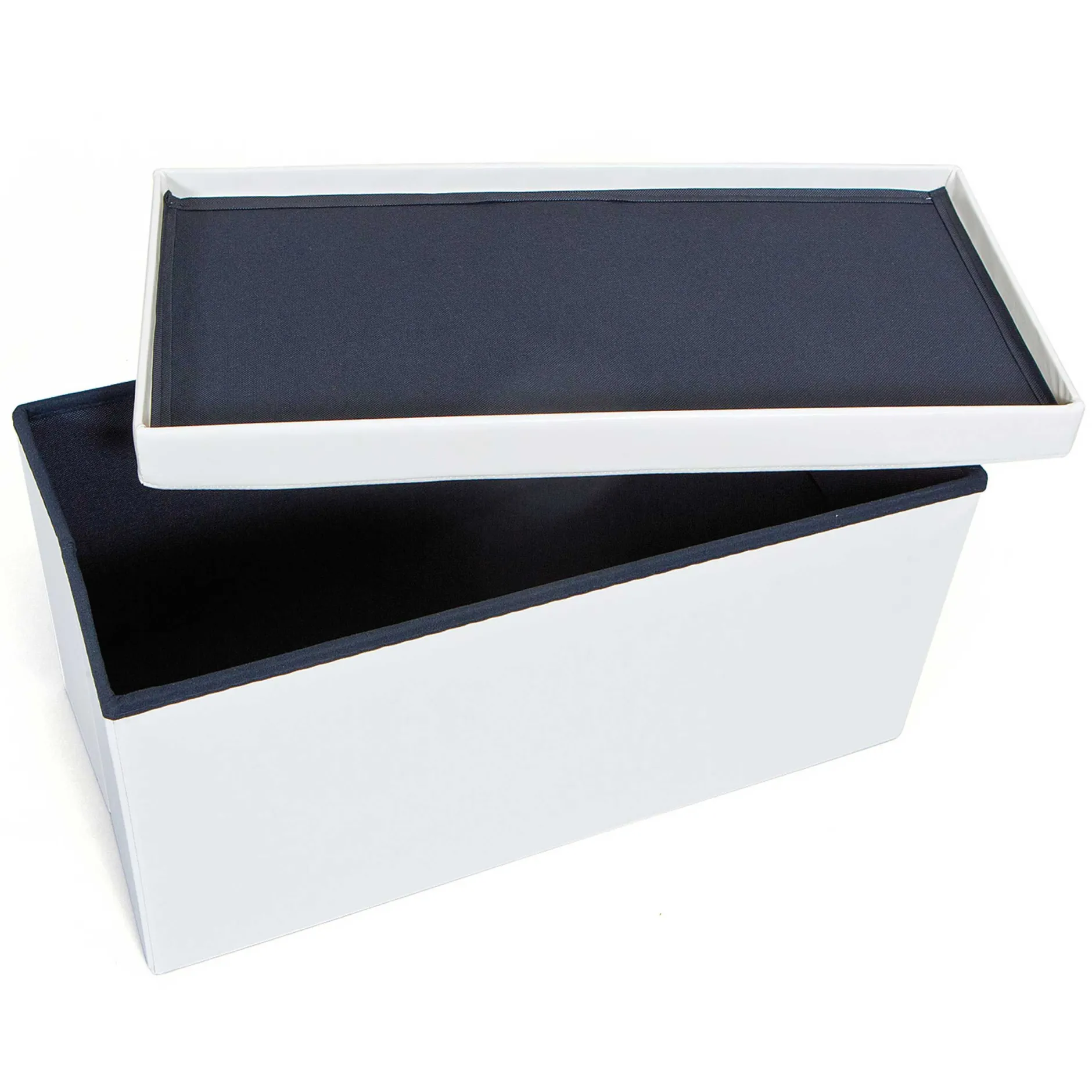 Faltbarer Hocker Setti - weiß (groß)