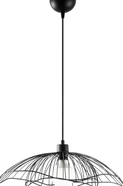 Farac Kronleuchter | METALLGEHÄUSE | Schwarz