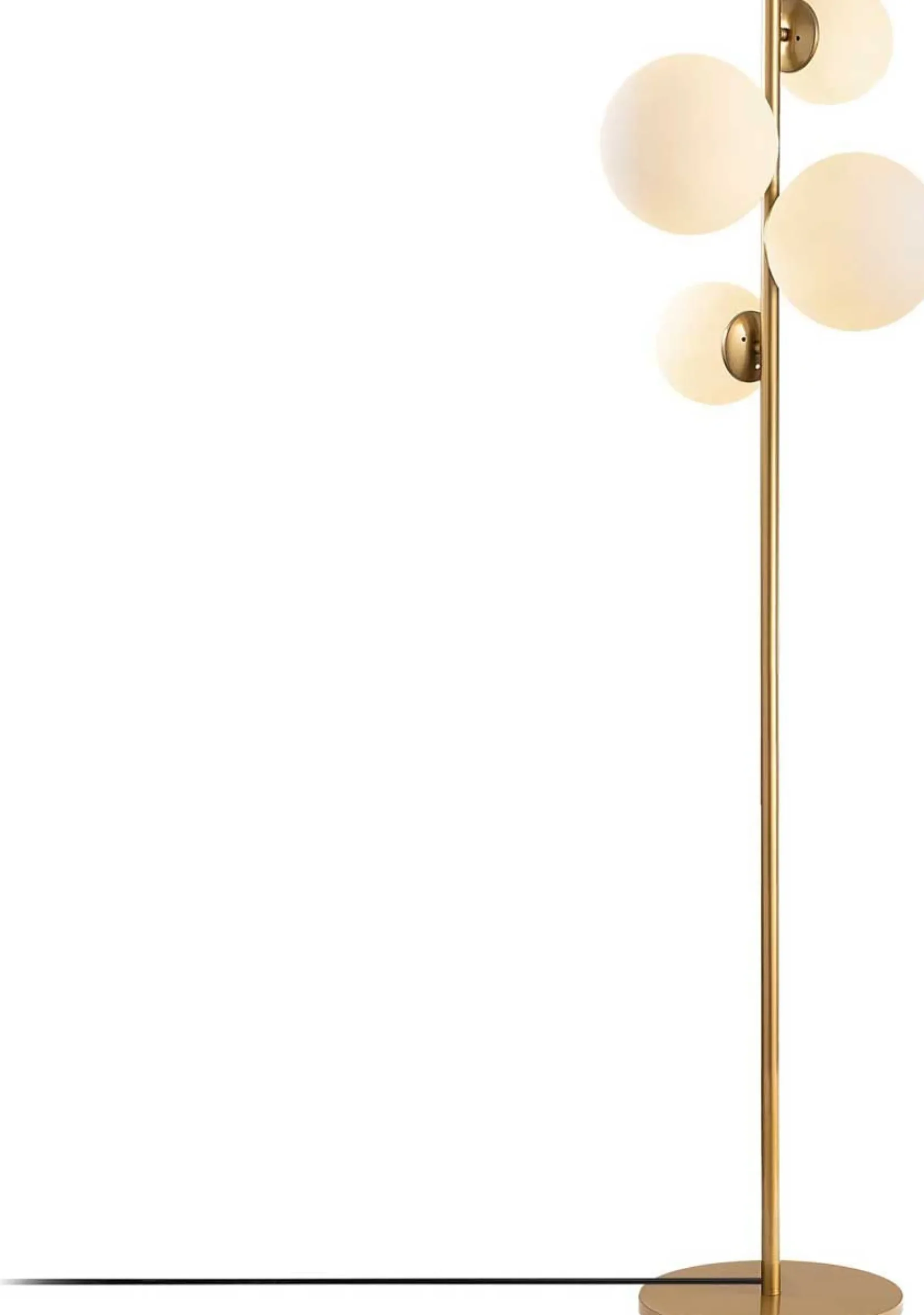 Fazli Stehleuchte | METALLGEHÄUSE | Gold