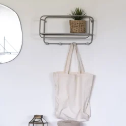 Feira Hutablage - Grau | Stahl, Cool Grey