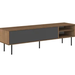 Fernsehschrank Watt 165cm - Walnuss/Grau
