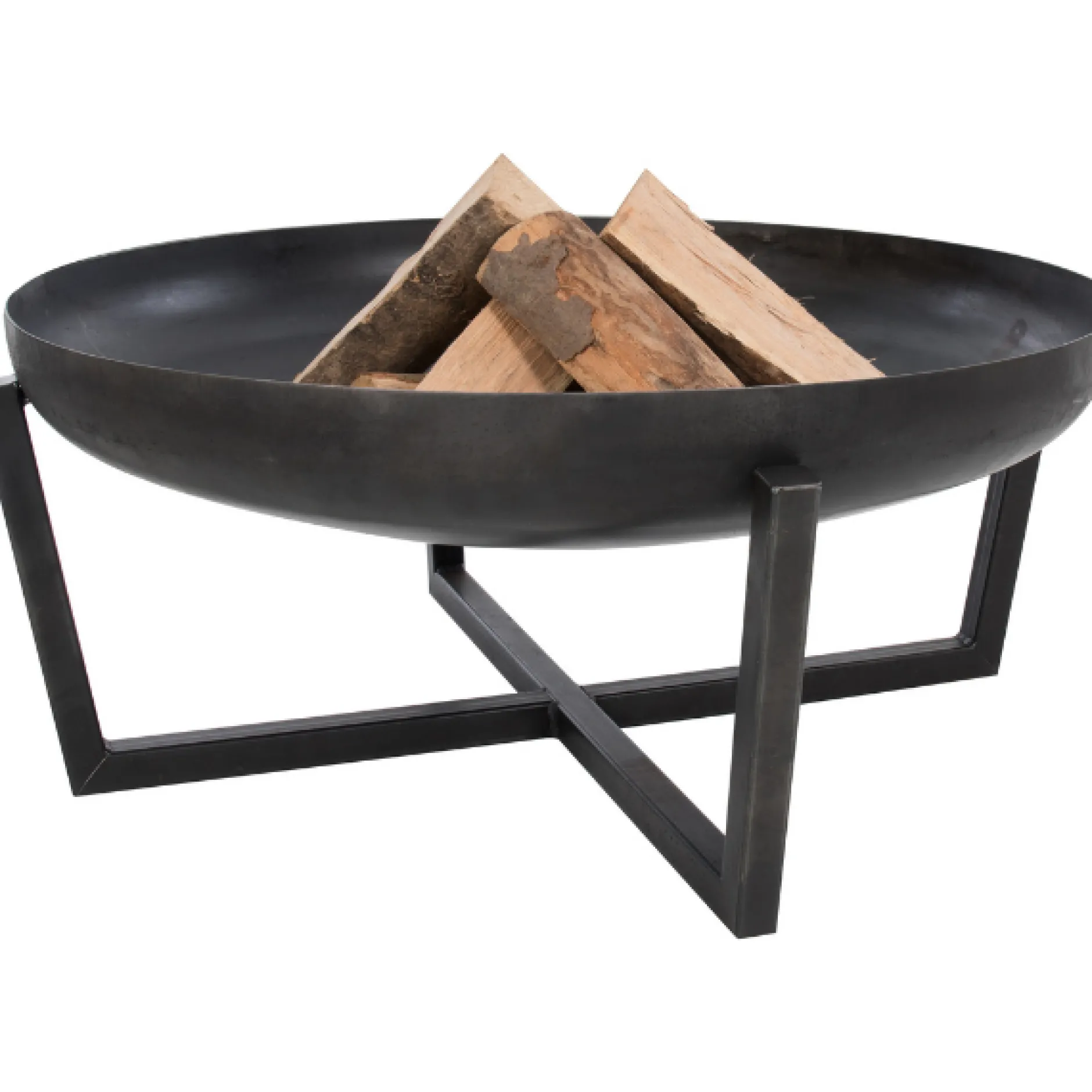 Feuerschale Tanya 86cm Stahl - schwarz