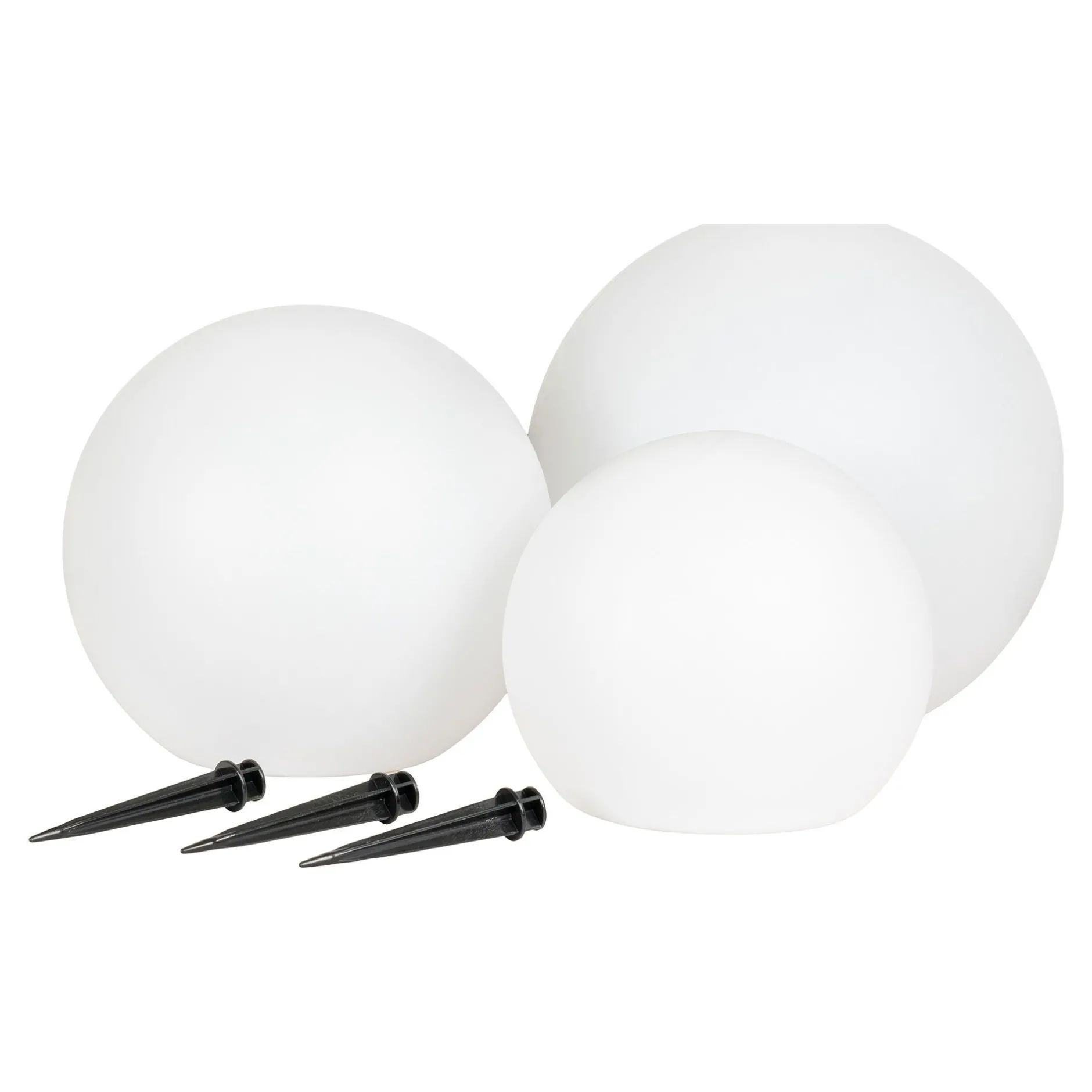 Filly Gartenlampen - Weiß (3er Set)
