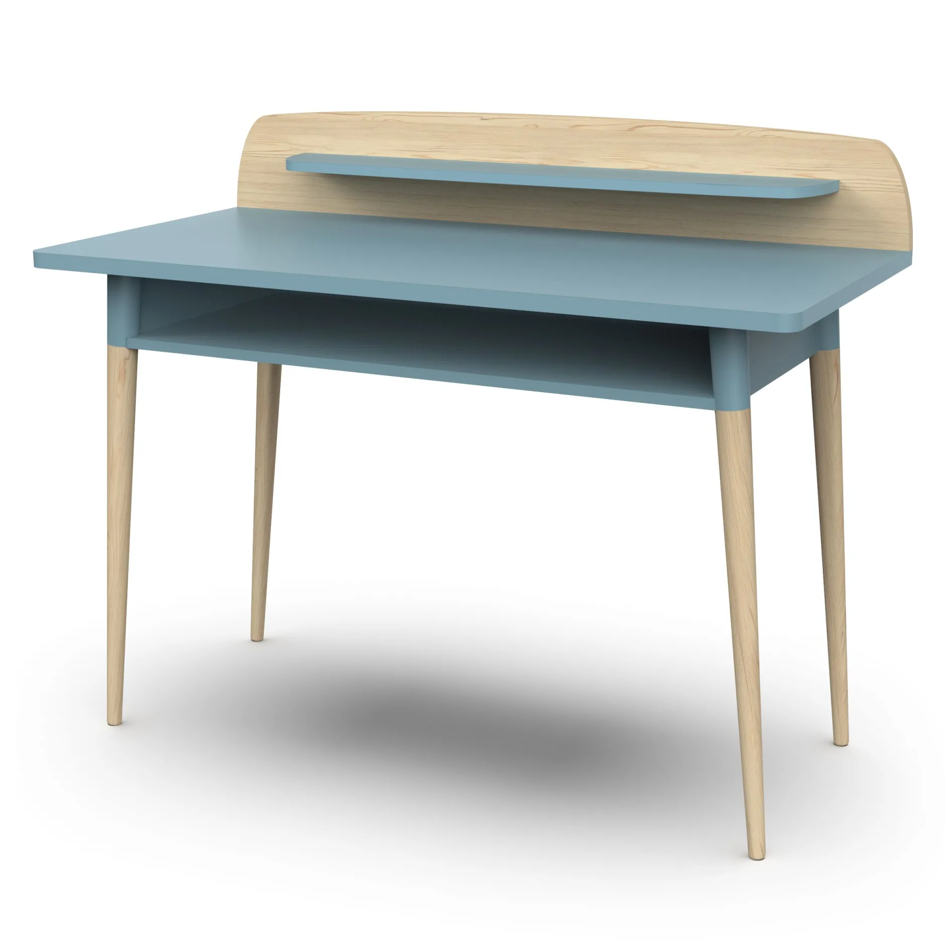 Firmiana Schreibtisch | 110 x 55 x 88 cm | Blau