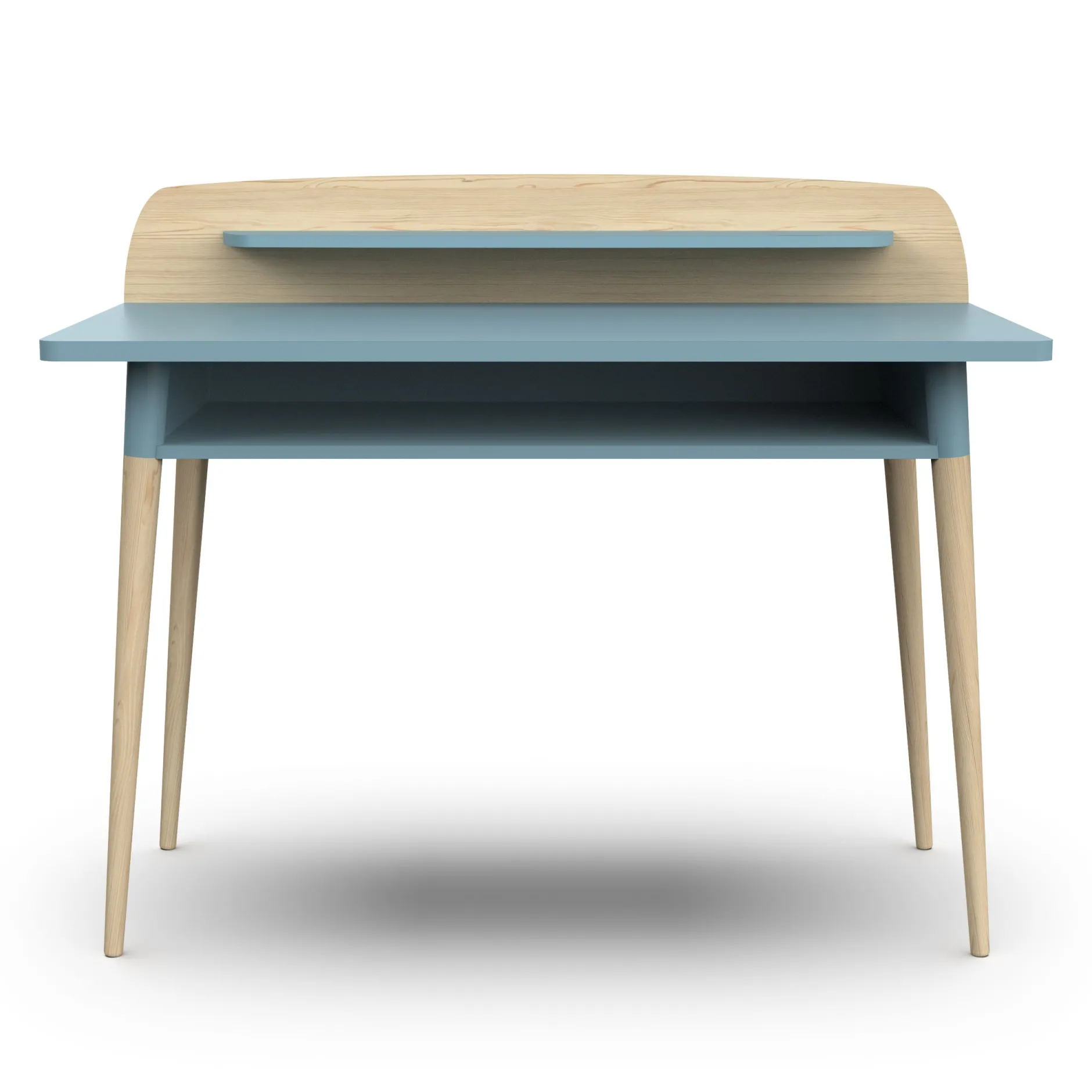 Firmiana Schreibtisch | 110 x 55 x 88 cm | Blau