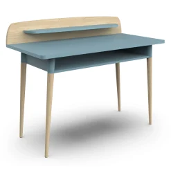 Firmiana Schreibtisch | 110 x 55 x 88 cm | Blau