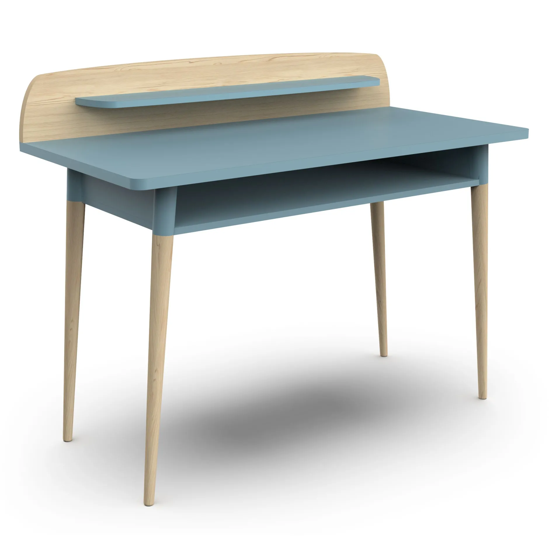 Firmiana Schreibtisch | 110 x 55 x 88 cm | Blau