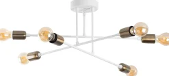 Fleur Kronleuchter | METALLGEHÄUSE | Weiß