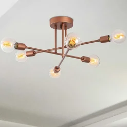 Flower Kronleuchter | METALLGEHÄUSE | Kupfer