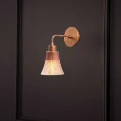 Foca Wandleuchte | METALLGEHÄUSE | Kupfer