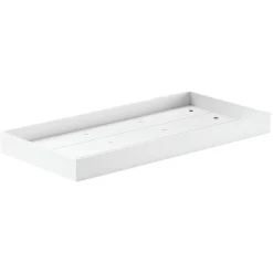 Forrest Etagenbett 90x200cm mit Rollbett - Buche massiv - weiß