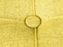 Fußhocker mit Deckel Yapak gepolstert - gelb-grün