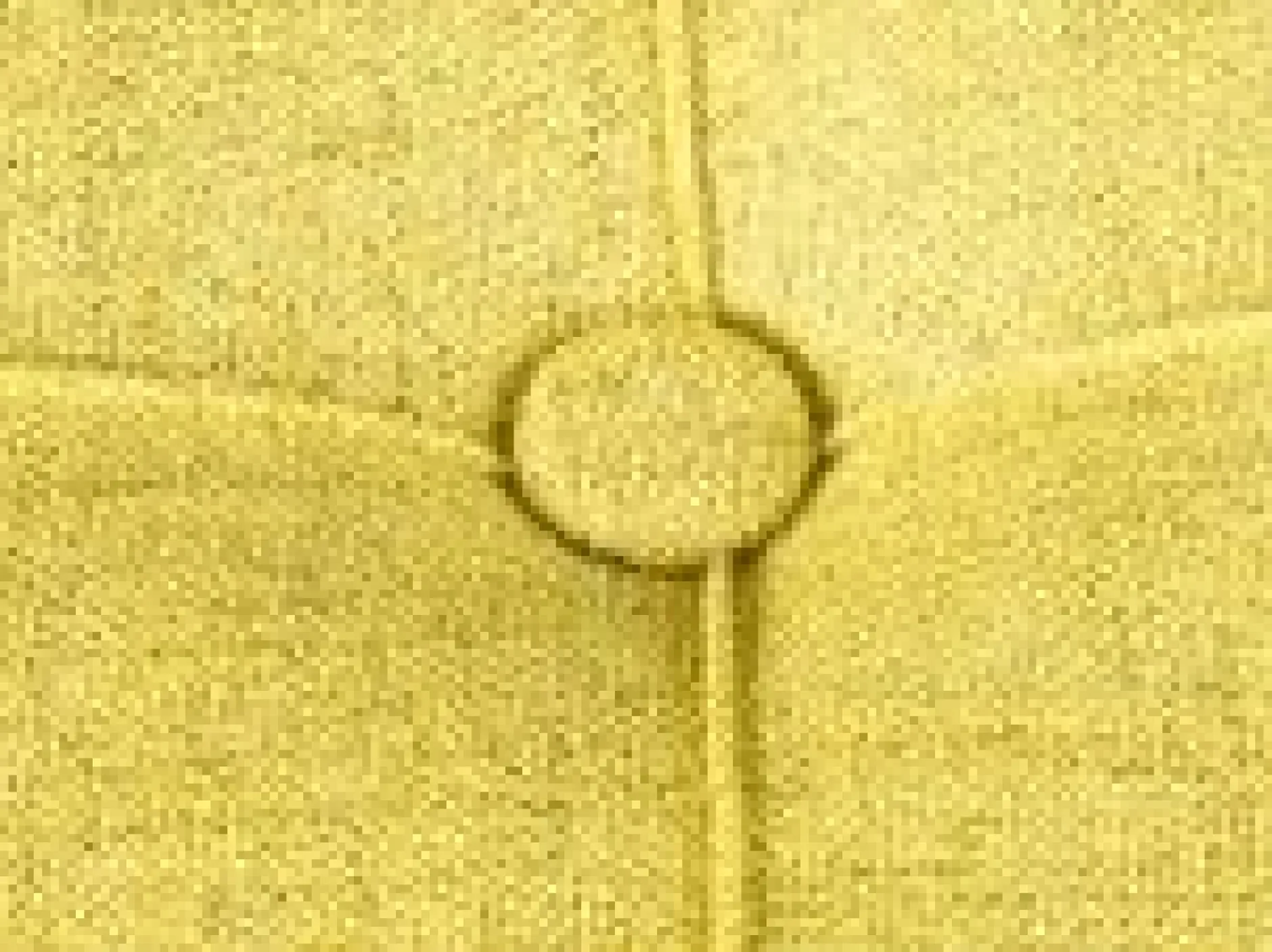 Fußhocker mit Deckel Yapak gepolstert - gelb-grün