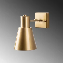 Funnel Wandleuchte | METALLGEHÄUSE | Gold