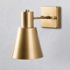 Funnel Wandleuchte | METALLGEHÄUSE | Gold