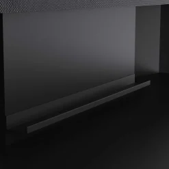 Gaming Schreibtisch Iron - 163x67x95cm - mit Ablage - schwarz