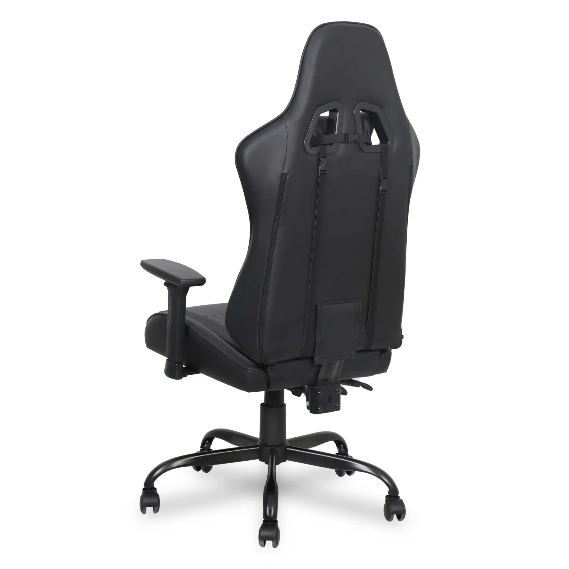 Gaming Stuhl Fastlane - verstellbar - schwarzes Kunstleder