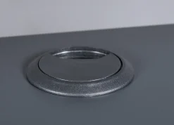 Gaming-Tisch Match Point | 160 x 91 x 76,5 cm | Farbe: Anthrazit | Mit Ablagefläche