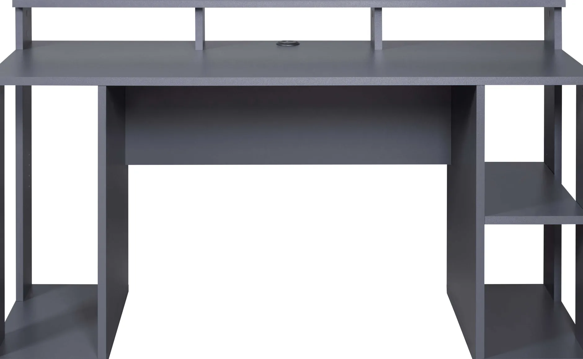 Gaming-Tisch Match Point | 160 x 91 x 76,5 cm | Farbe: Anthrazit | Mit Ablagefläche