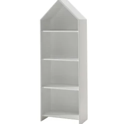 Garderobe Bücherregal Casami - weiß/grau
