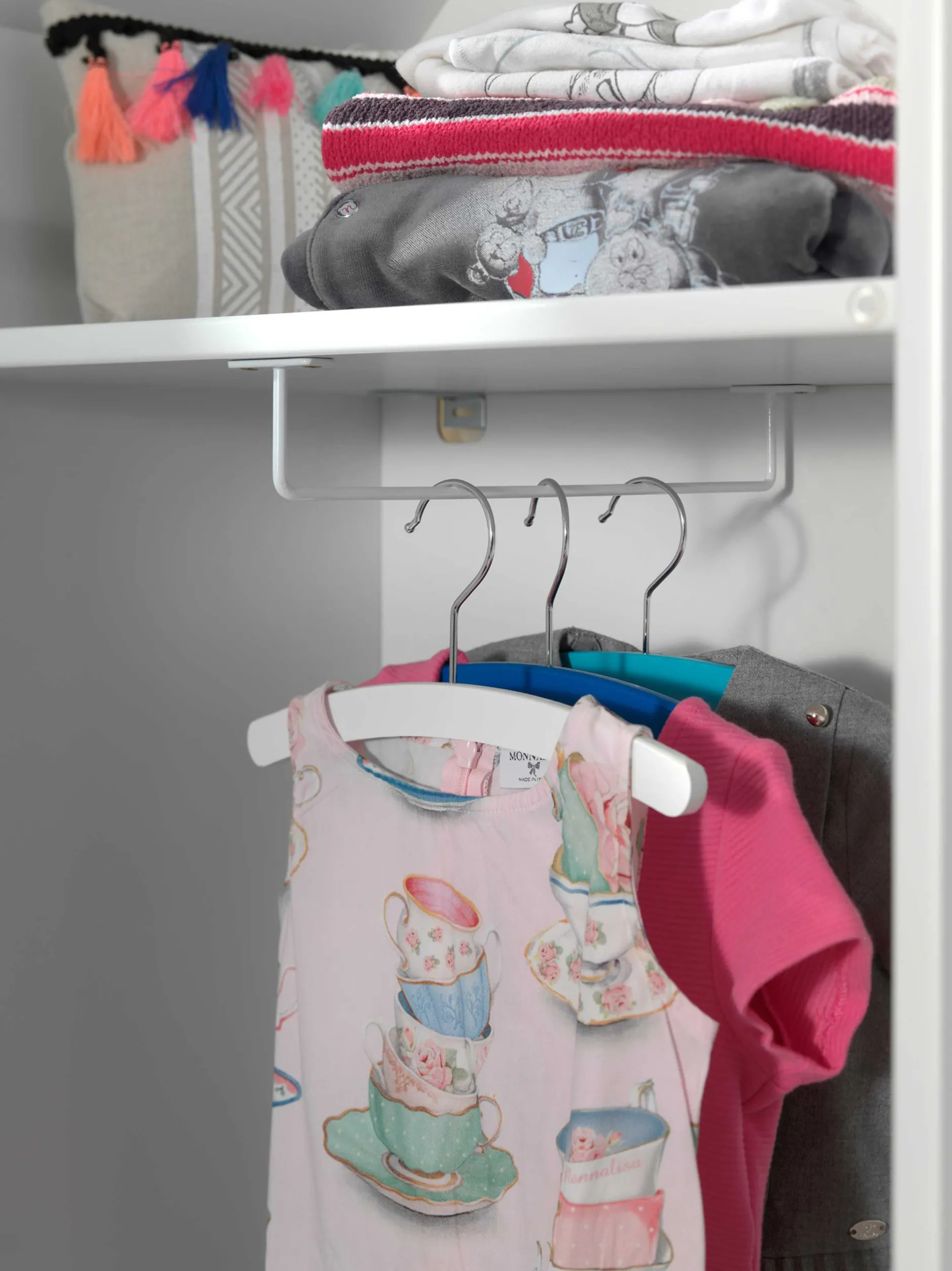 Garderobe Casami Bruges - 58x37x172 cm - Rosa