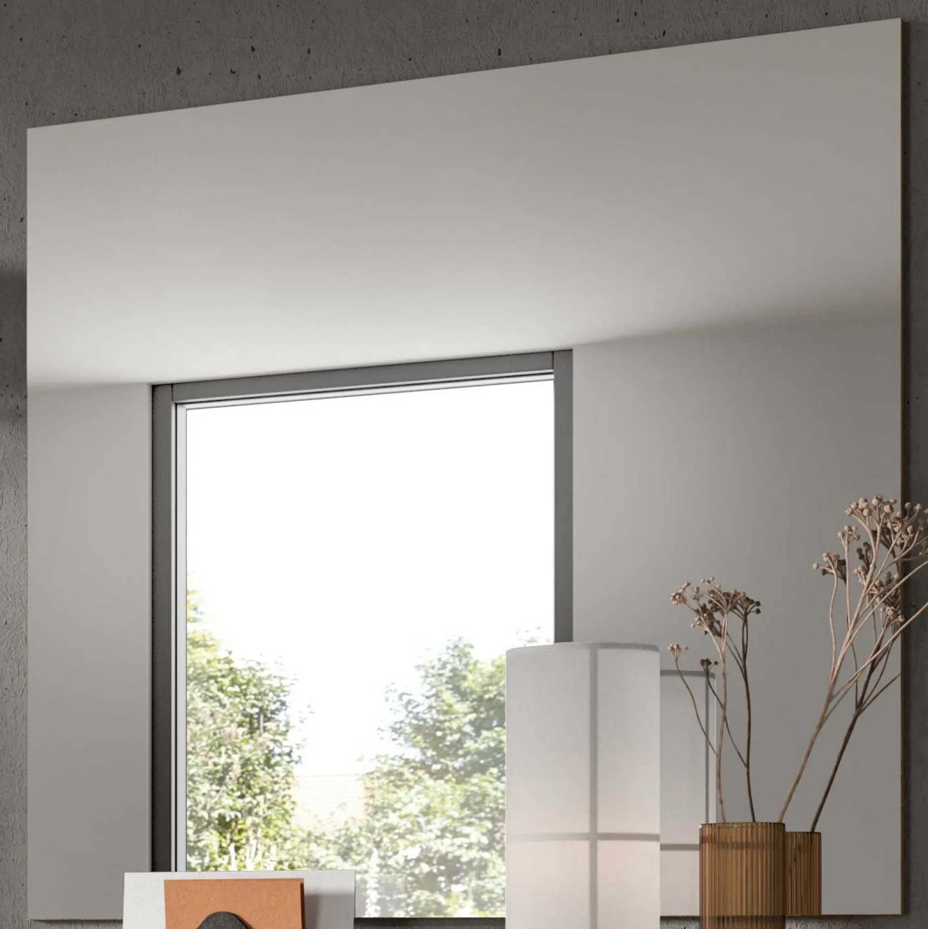 Garderobenspiegel Scout Xonox – Evoke Oak, 90x87x2 cm