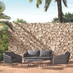 Gartenbank Gaborone Gescova - Aluminium & Olefin - Anthrazit