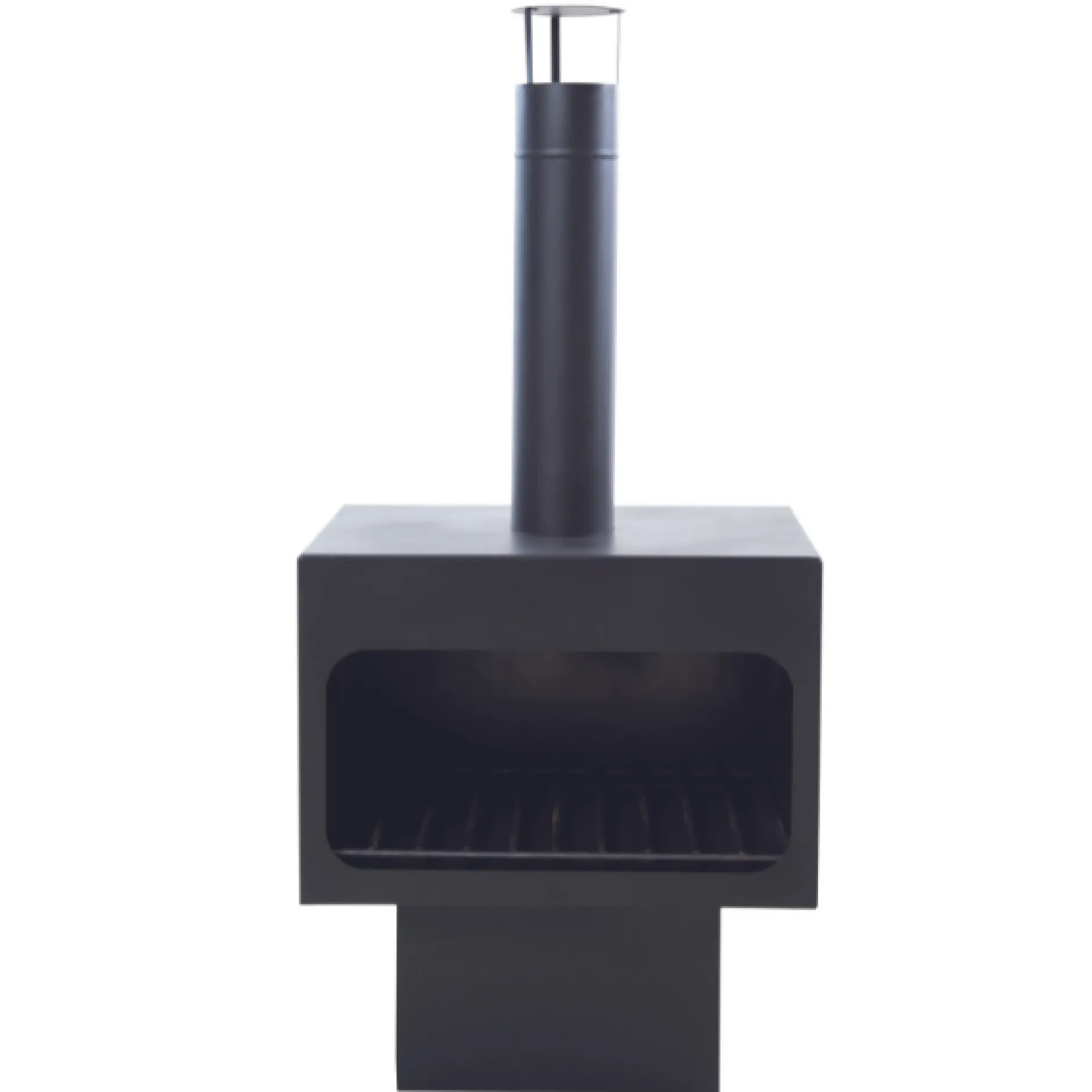 Gartenfeuer Dakota XL Stahl - schwarz