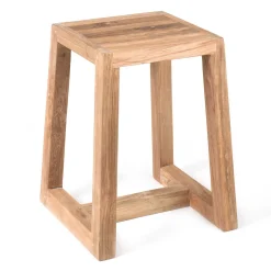 Gartenhocker Hermosa von Gescova - Teakholz - 40x40x50 cm - Braun